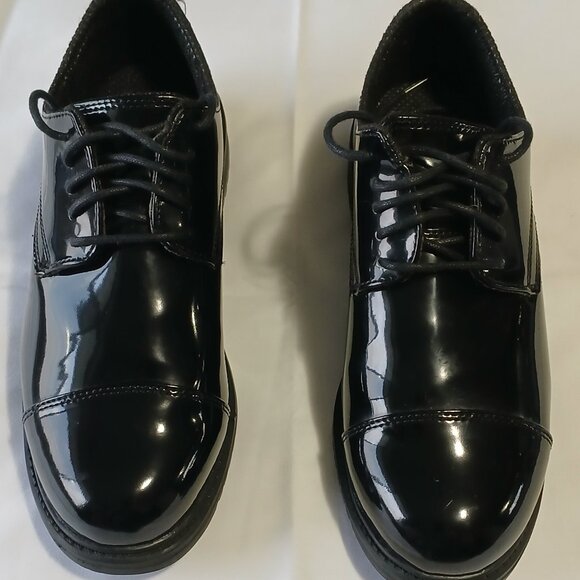 Black Patent Leather Dress Shoes - Picture 1 of 1
